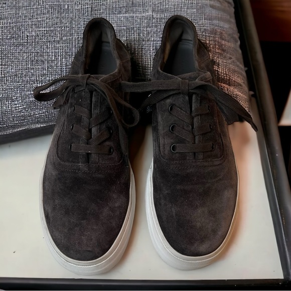 Vince Women's Copley Platform Charcoal Sneakers Size 8.5 - Picture 5 of 11